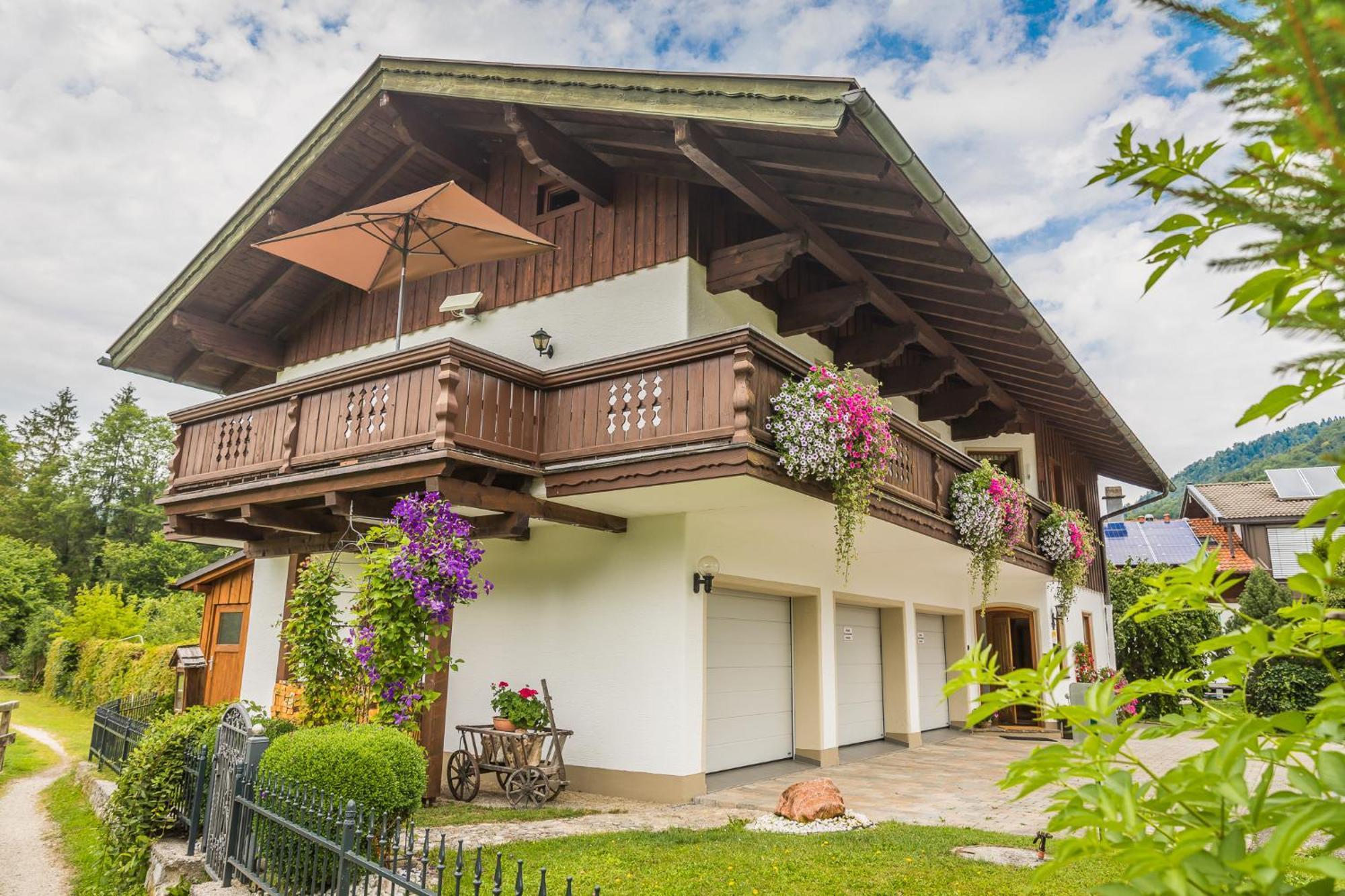 רוהפולדינג Ferienhaus Eva Inkl. Chiemgaukarte מראה חיצוני תמונה